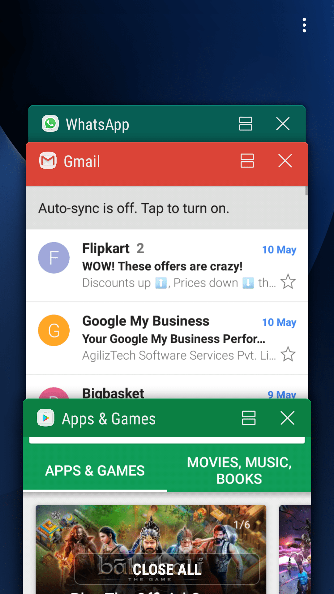 Android Nougat - Quick App Switch